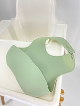 Load image into Gallery viewer, High Park Green Silicone Bib

