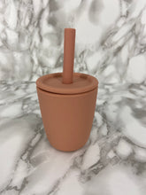 Load image into Gallery viewer, Training Silicone Cup with Straw
